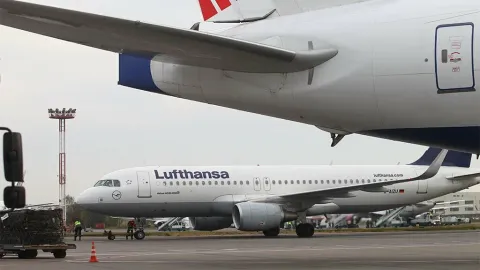 Lufthansa отменит 20 000 рейсов, исходя из соображений экономии топлива