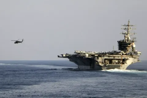 Pentagon says it will take months to clear mines in the Strait of Hormuz - AP