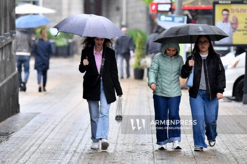 Հանրապետության մի շարք մարզերում սպասվում են քամու ուժգնացում և ինտենսիվ տեղումներ