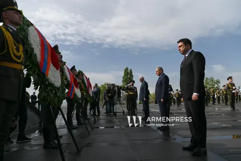 Ermenistan Ulusal Meclisi Başkanı'ndan Ermeni Soykırımının 111. yıldönümüne ilişkin mesaj