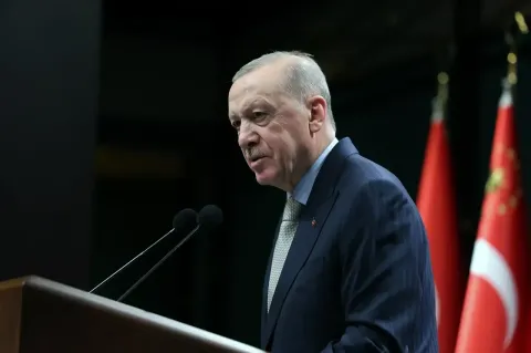 الرئيس التركي رجب طيب أردوغان رسالةً إلى بطريركية القسطنطينية الأرمنية والمجتمع الأرمني في تركيا في 24 أبريل/نيسان-ذكرى الإبادة الأرمنية-