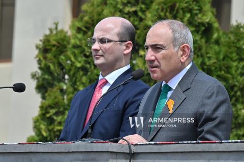 ستواصل أرمينيا ترسيم الحدود مع أذربيجان ومسألة وضع اللمسات الأخيرة على ترسيم الحدود مع جورجيا مطروحة أيضاً على جدول الأعمال-باشينيان-