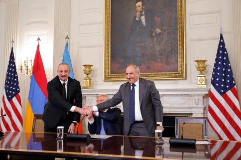 Վաշինգտոնի գագաթնաժողովը հիմք է դրել Հայաստանի և Ադրբեջանի միջև խաղաղությանը, հաշտեցմանն ու գործընկերությանը. Ալիև