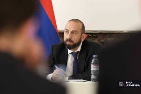أرمينيا وفرنسا ستوقّعان على وثيقة للتعاون الاستراتيجي-وزير الخارجية الأرمني آرارات ميرزويان-