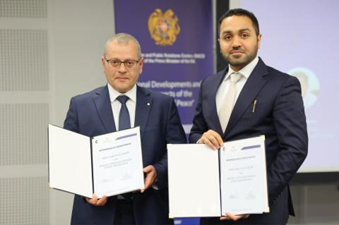 «Օրբելի» վերլուծական կենտրոնը փոխըմբռնման հուշագիր է ստորագրել  ԱՄԷ Ռազմավարական ուսումնասիրությունների և հետազոտությունների կենտրոնի հետ