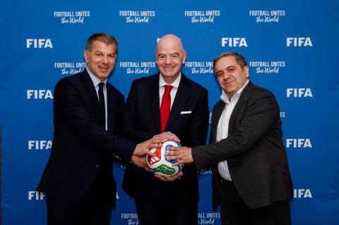 Հայաստանի ու Վրաստանի ֆուտբոլի ֆեդերացիաների ղեկավարները հանդիպել են ՖԻՖԱ-ի նախագահի հետ