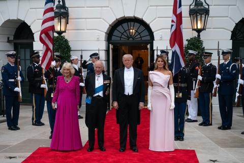 Le Roi Charles III a prononcé un discours au Congrès des États-Unis, puis a participé à un dîner d’État
