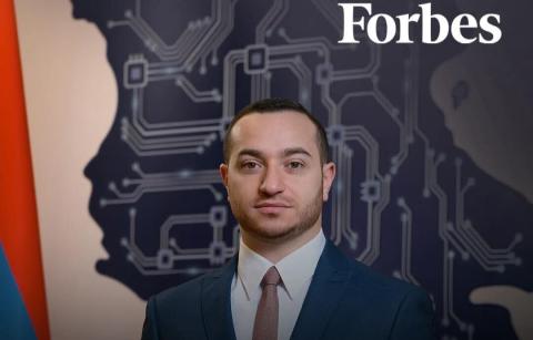 مقالٌ جديدٌ لوزير الصناعات التكنولوجية المتقدمة الأرمني مخيتار هايرابيتيان في مجلة فوربس الدولية المرموقة
