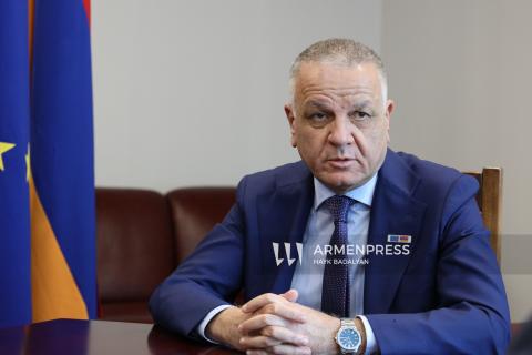 سفير الاتحاد الأوروبي بأرمينيا فاسيليس ماراكوس يقول لأرمنبريس أن العلاقات بين أرمينيا والاتحاد الأوروبي أقوى من أي وقت مضى