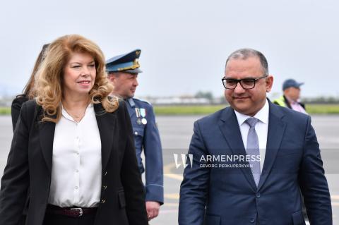 Բուլղարիայի նախագահը ժամանեց Հայաստան