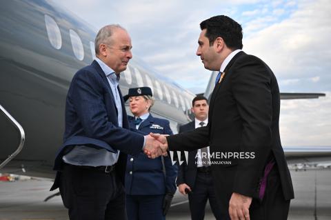 Le Premier ministre de l’Irlande est arrivé à Erevan