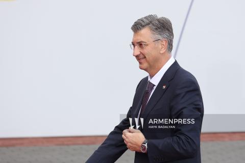 La tenue du Sommet de la Communauté politique européenne à Erevan, un signal fort pour l’Arménie, selon le Premier ministre de Croatie