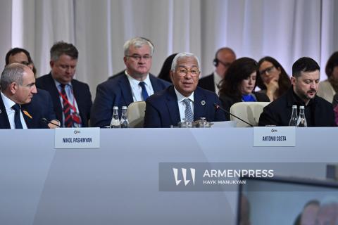 EPC’s first summit in South Caucasus places Armenia at the heart of Europe, “exactly where it belongs,” says European Council President António Costa