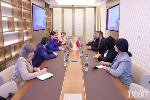 副议长会见了立陶宛共和国议会副议长