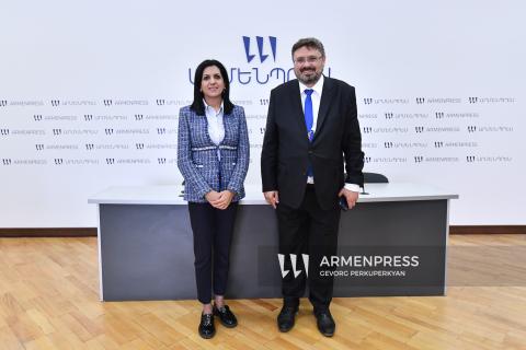 BTA Director General visits Armenia, highlights expanding media cooperation