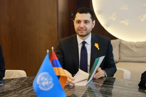 Министр окружающей среды Армении провел встречу с и.о. генерального секретаря UNCTAD