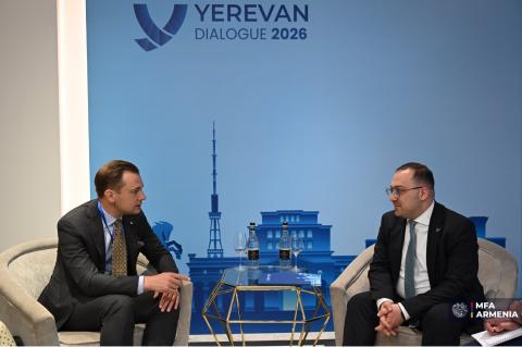 ՀՀ ԱԳՆ գլխավոր քարտուղարը հանդիպել է Ֆոլկե Բերնադոտ ակադեմիայի գլխավոր տնօրենի հետ