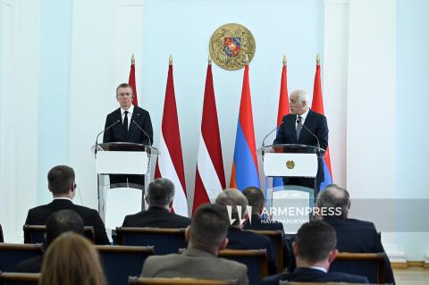 Армения высоко ценит сбалансированный подход Латвии к процессам на Южном Кавказе: Ваагн Хачатурян