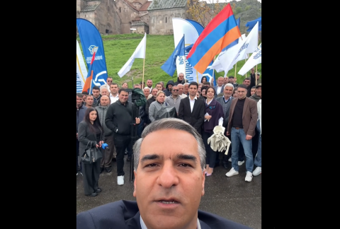 Partido Alas de Unidad lanzó su campaña desde Goshavank