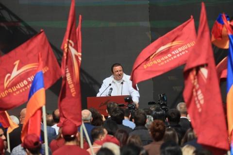 Партия «Процветающая Армения» готова представить свою программу по всей стране: Царукян