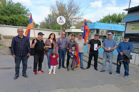 «Национально-демократический полюс» провел информационную кампанию в Шенгавите в рамках предвыборной кампании