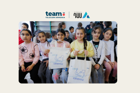 Team-ի աջակցությամբ տավուշցի հարյուրավոր աշակերտներ մասնակցել են «Սիմֆոնիկ ԴասA» կրթական ծրագրին