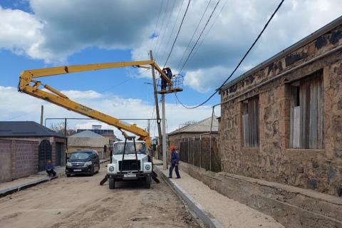 Հիմնանորոգվում է Մարտունի քաղաքի Չարենցի փողոցը