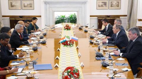 Լավրովը և Հնդկաստանի ԱԳ նախարարը քննարկել են երկկողմ օրակարգի կարևոր թեմաները