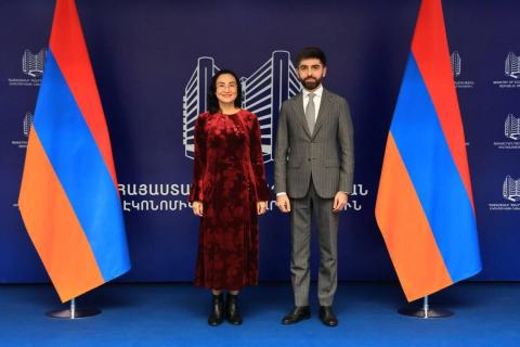 Арман Ходжоян на встрече с Фан Тхи Тханг обсудил возможности экспорта армянского бренди на вьетнамский рынок