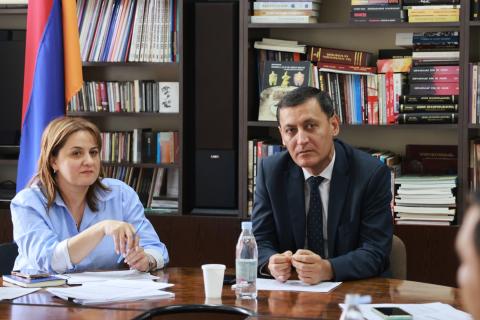 ԿԳՄՍ փոխնախարարի գլխավորությամբ քննարկվել է  երիտասարդության ոլորտի միջնաժամկետ ծախսային ծրագրի հայտի նախագիծը