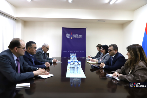 ՀՀ ԱԳ նախարարի տեղակալն ընդունել է ԱՊՀ դիտորդական առաքելության ղեկավարին