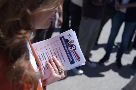 «Ուժեղ Հայաստան»-ի կողմից ՔՊ-ի քարոզարշավը խոչընդոտելու քրեական վարույթով 6 անձ կալանավորվել է