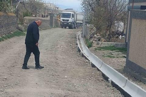 Ասֆալտապատվում է Զոլաքար գյուղի 10-րդ փողոցը