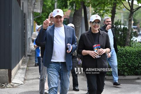 Ռեֆորմիստների կուսակցության քարոզարշավը Էրեբունի վարչական շրջանում