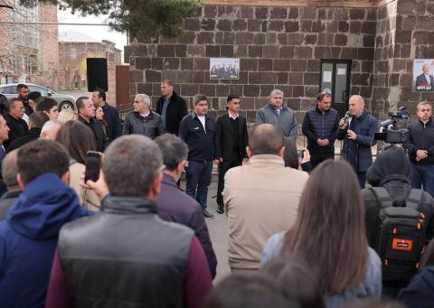 Alianza Armenia hizo campaña en Akhuryan