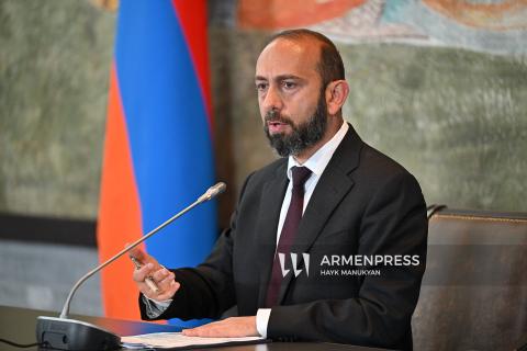 სომხეთის საგარეო საქმეთა მინისტრ არარატ მირზოიანის პრესკონფერენცია