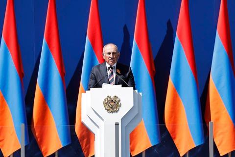 ՀՀ վարչապետ Նիկոլ Փաշինյանի ելույթը  Հանրապետության օրվան նվիրված զորահանդեսին