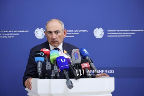 სომხეთის რესპუბლიკის პრემიერ-მინისტრის ბრიფინგი