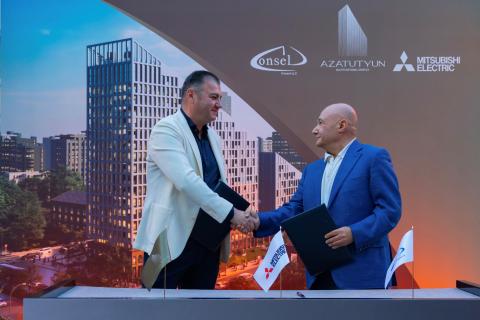 Mitsubishi Electric systems to be integrated into Azatutyun Complex