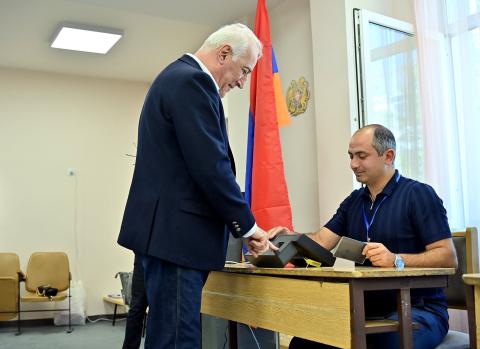 Քվեարկել եմ հանուն խաղաղ, զարգացող, ամրուր ու կայուն ապագա ունեցող Հայաստանի Հանրապետության․ նախագահ
