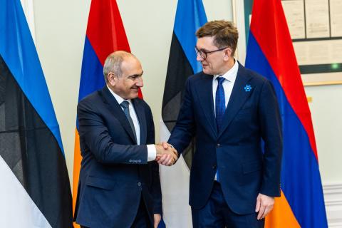 Estonian PM Kristen Michal congratulates Pashinyan on election victory
