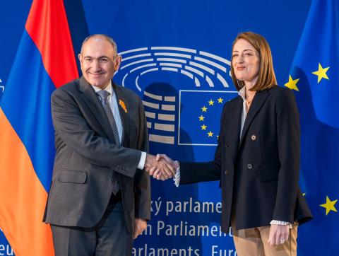 Եվրոպական խորհրդարանի նախագահը շնորհավորել է Նիկոլ Փաշինյանին