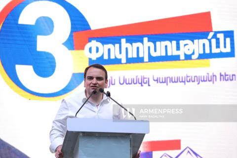 «Ուժեղ Հայաստան» դաշինքը խոստանում է հանդես գալ խորքային հայտարարությամբ բոլոր հաշվարկների ավարտից հետո