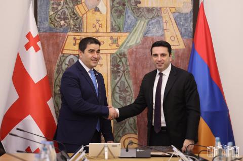 Վրաստանի խորհրդարանի խոսնակը շնորհավորել է Ալեն Սիմոնյանին ընտրություններում  հաղթանակի կապակցությամբ