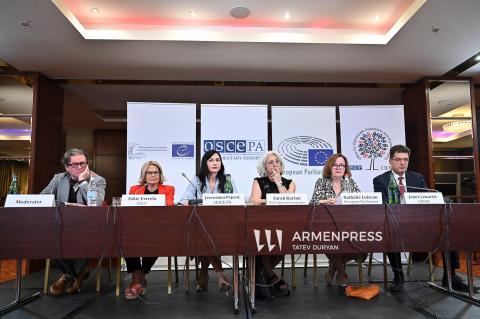 Пресс-конференция руководителей международных наблюдательных миссий