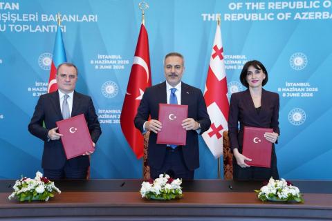 Ստամբուլի հռչակագրում Թուրքիան, Ադրբեջանը և Վրաստանը կարևորել են համագործակցության ընդլայնումը