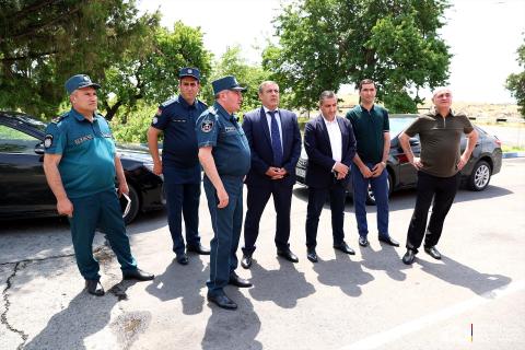 Ատոմակայանի անվտանգության ապահովման գործում հրշեջ-փրկարարների դերը բացառիկ է․ Արամ Ղազարյան