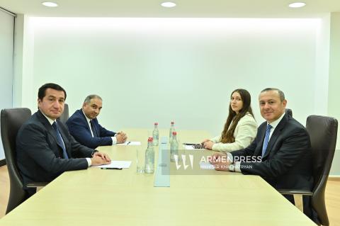Հիքմեթ Հաջիևը Հայաստան է ժամանել ցամաքային սահմանի սահմանազատված հատվածով