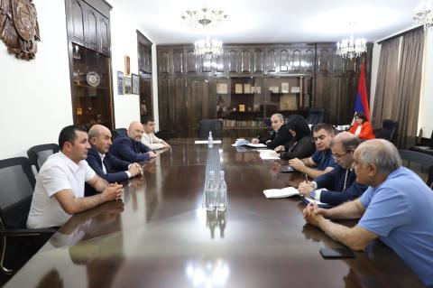 Շիրակի մարզպետի աշխատակազմը ՀՀ էկոնոմիկայի նախարարության հետ աշխատում է գյուղատնտեսության աջակցության նոր նախագծի ուղղությամբ