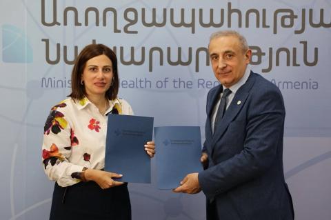 Առողջապահության նախարարությունն ու «Հայաստանի սրտաբանների ասոցիացիան» ստորագրել են համաձայնագիր